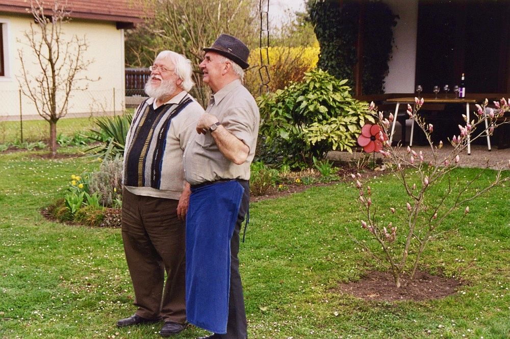 Bischof Iby und Georg Gesellmann