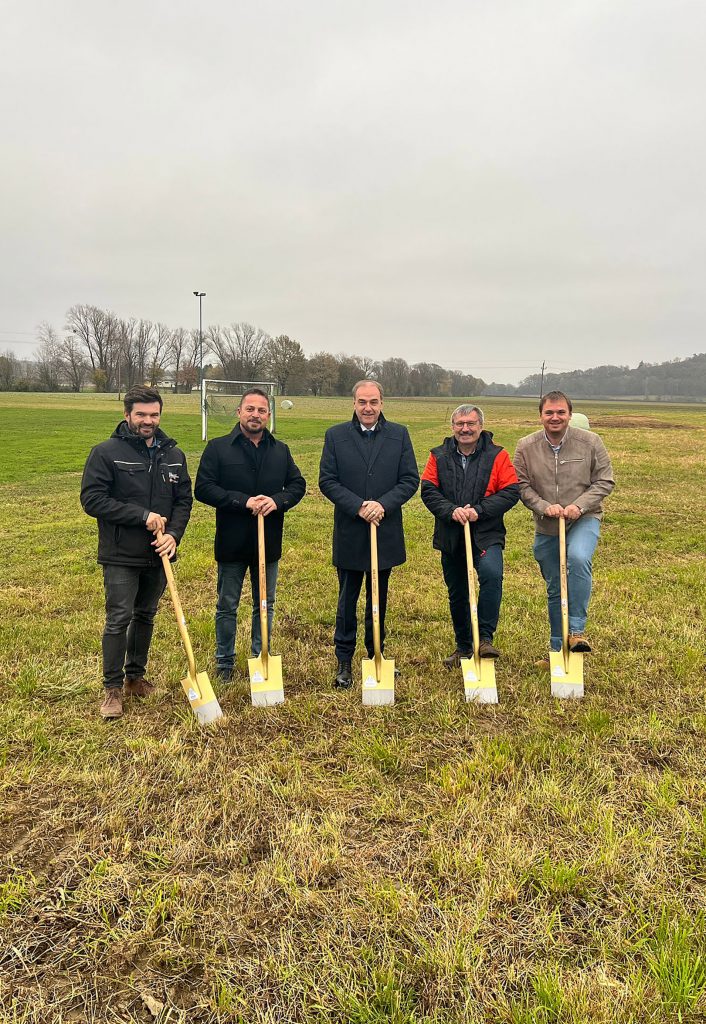 Bau der Pflegestützpunkte schreitet voran Burgenland Bocksdorf