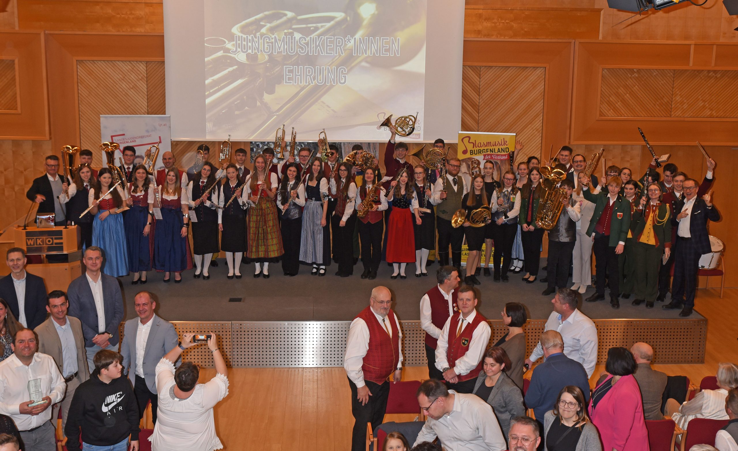 Burgenland Jungmusikerinnen und Jungmusiker Ehrung Daniela Winkler