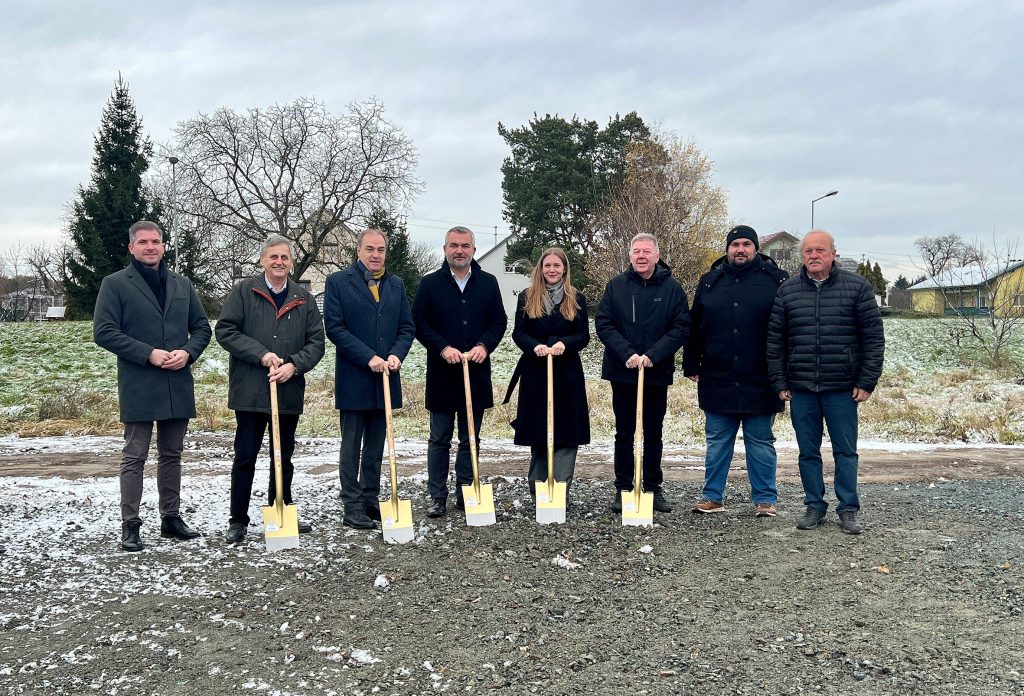 Bau der Pflegestützpunkte schreitet voran Burgenland Mannersdorf
