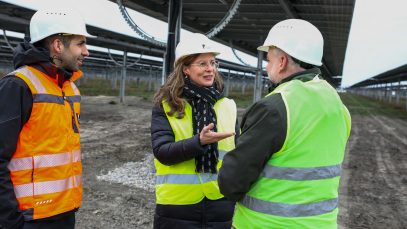 Agri-PV-Wind-Park in TadtenWallern 1
