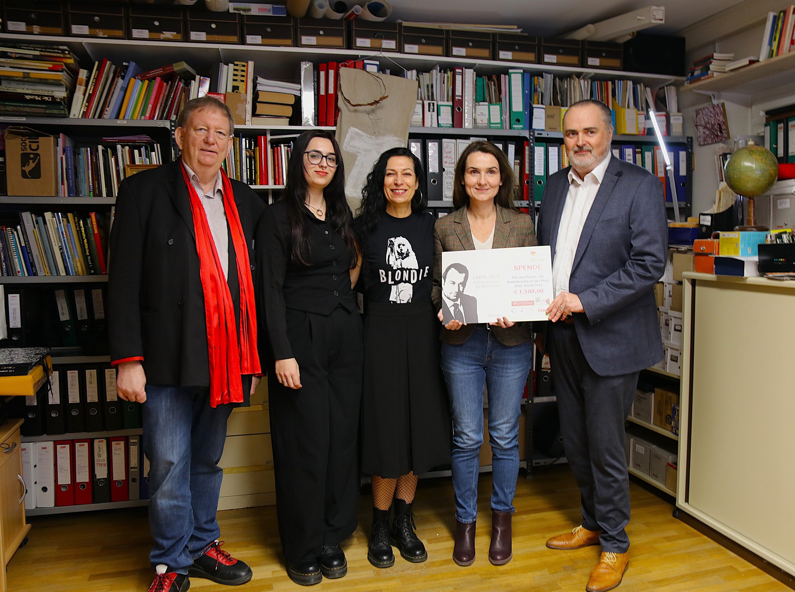 Memoriam Kurt Kuch: Landeshauptmann Doskozil übergibt Spenden an Krebshilfe Graz