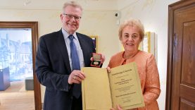 Bayreuth Medaille in Gold an LT-Präs.in a.D. Dunst