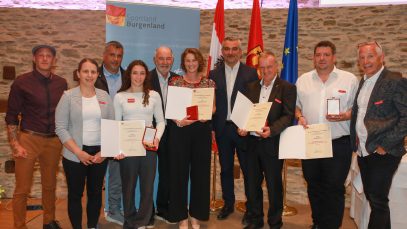 Gruppenfoto ASKÖ Sportehrenzeichen 2024