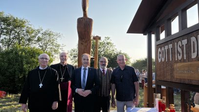 Segnung Gedenkstätte Martinus