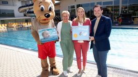 Storchenpost Thermeneintritt