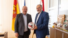 Antrittsbesuch ÖFB-Präsident Pröll-5968