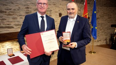 Verleihung Komturkreuz Andreas Dietz