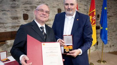 Verleihung Komturkreuz Wolfgang Horvath