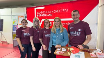 BIBI-Messe 2026 Oberwart: LRin Daniela Winkler beim Landesjugendreferat Burgenland