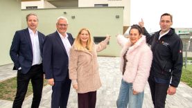 Bildungscampus Eisenstadt: Lokalaugenschein vor der Fertigstellung