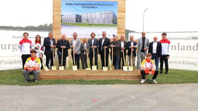 Spatenstich Bundesleistungszentrum Rollsport Stegersbach