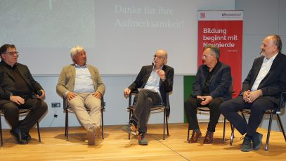 Podiumsdiskussion der Volksgruppenbeiräte beim Forum4Burgenland in Oberwart