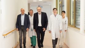 Herzchirurgie Oberwart – LH Doskozil mit dem Team der Klinik Oberwart