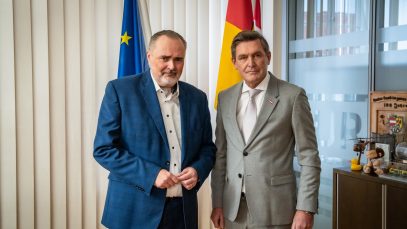 LH Doskozil und Mobilitätsminister Hanke – E-Mobilität im Burgenland